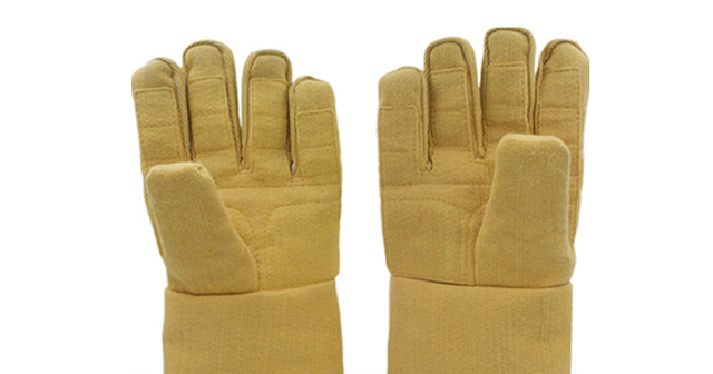 凯夫拉耐热手套丨无纺布加固五指手套丨GP51